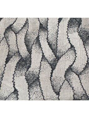 Refractions Roberta Horton 1/2 yard x 42" Cotton Fabric Gray Black Design